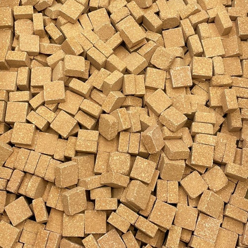 Mosaïque Antico Arancia - Orange - découpe facile sans pince, avec ciseaux