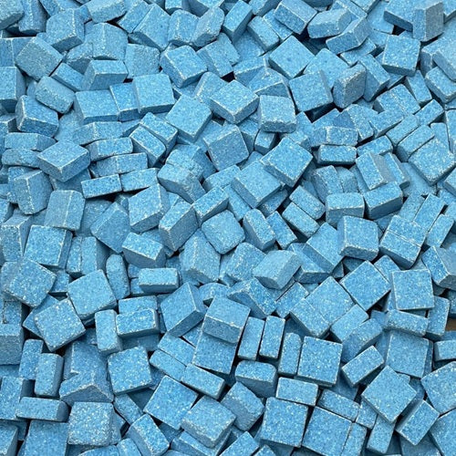 Mosaïque Antico Blu - Bleu - découpe facile sans pince, avec ciseaux