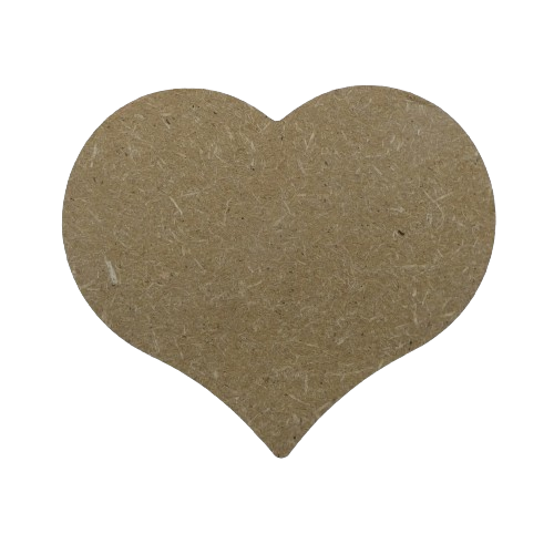 Cœur en bois pour la mosaïque