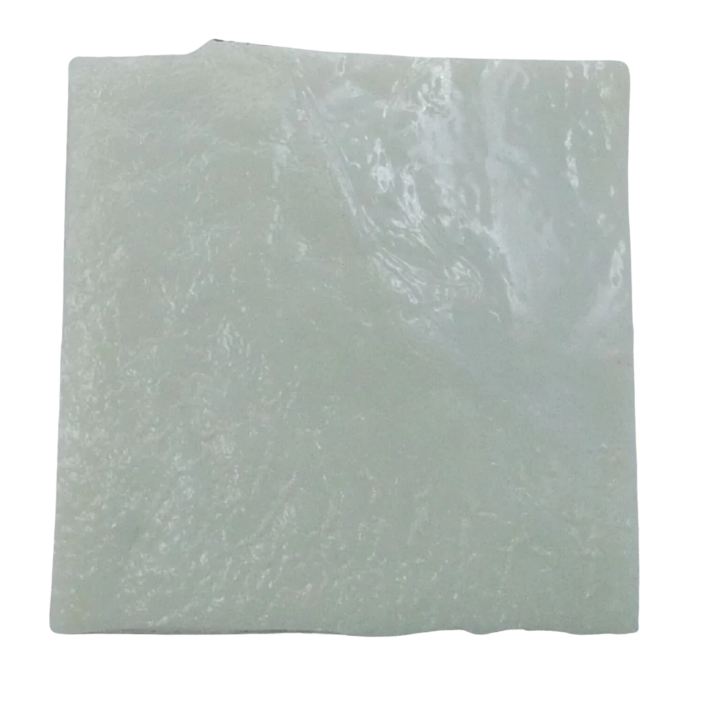 Verre Albertini pour mosaïque verso Blanc cassé