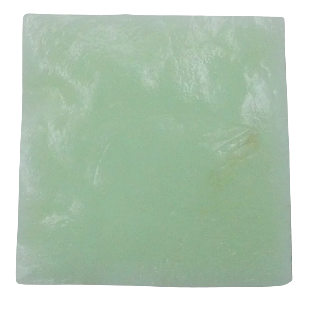 Verre Albertini pour mosaïque verso Vert clair