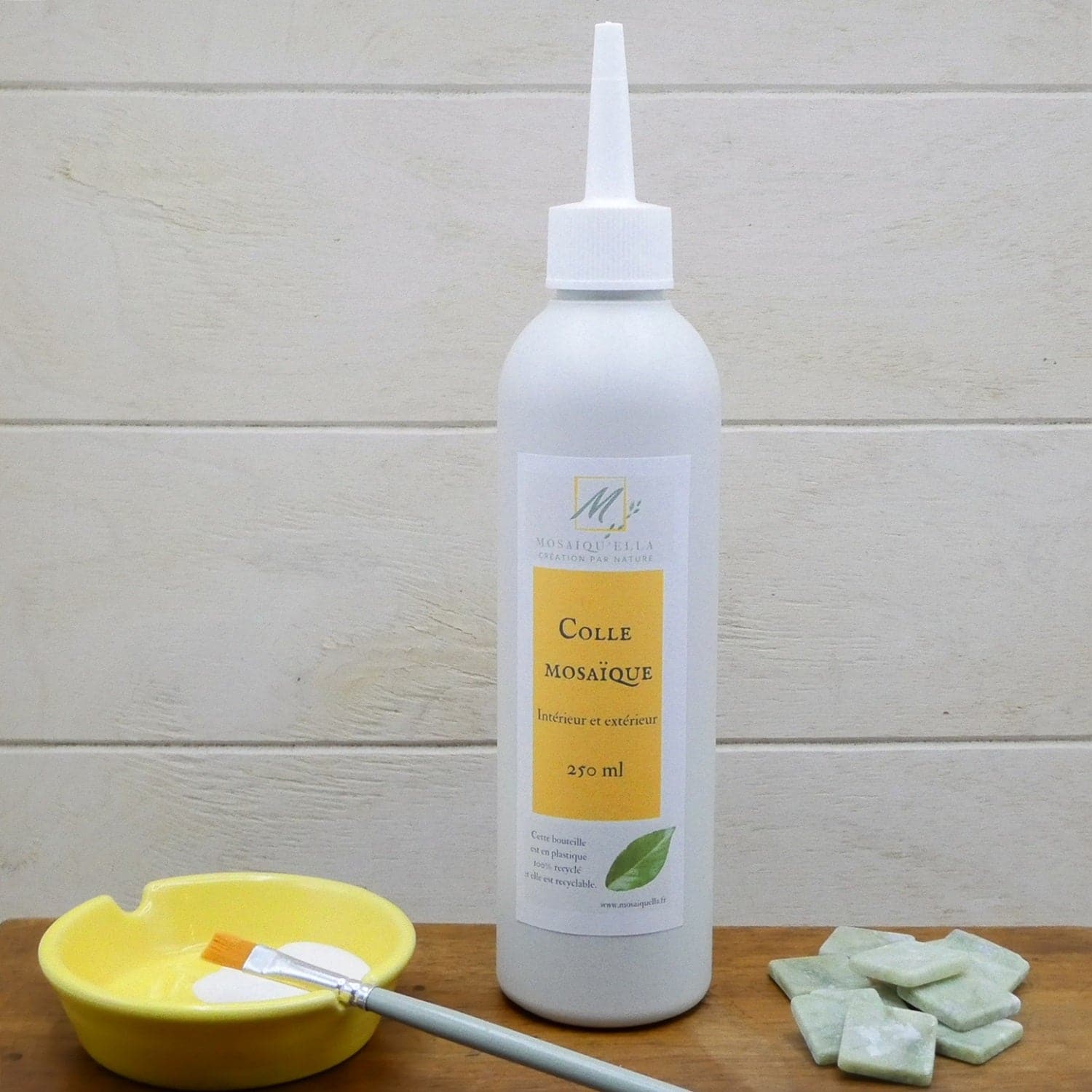 Colle mosaïque intérieur extérieur 250 ml pour la mosaïque - Mosaïqu&