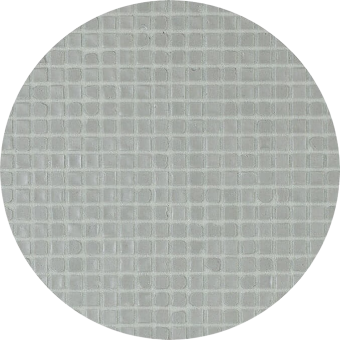 Micro Pâte de verre écologique pour la mosaïque Gris Perle
