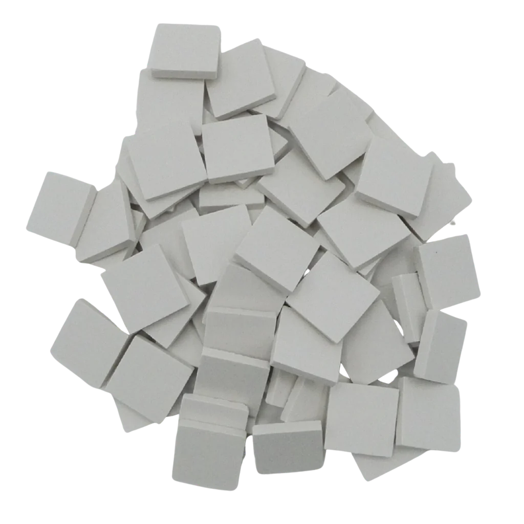 Grès cérame blanc pour la mosaïque - Mosaïqu'ella