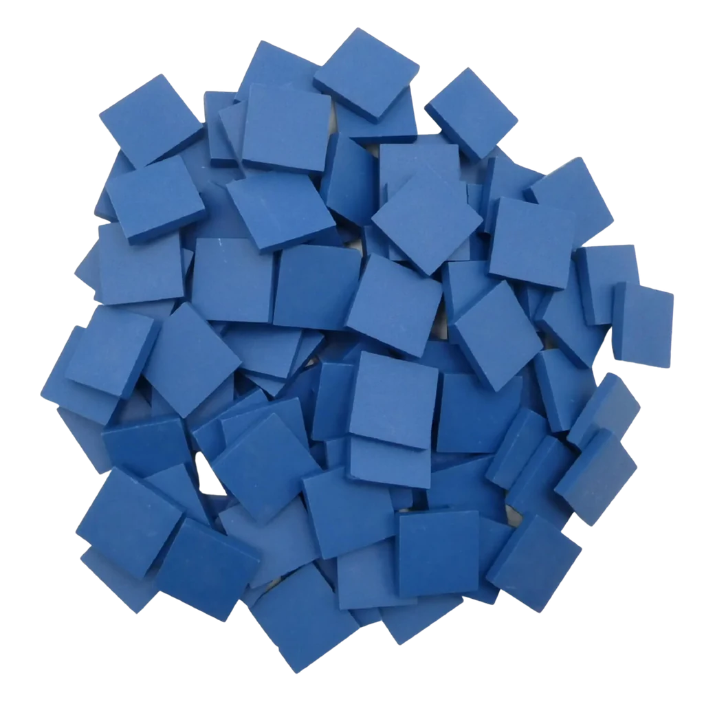 Grès cérame bleu nuit pour la mosaïque - Mosaïqu'ella