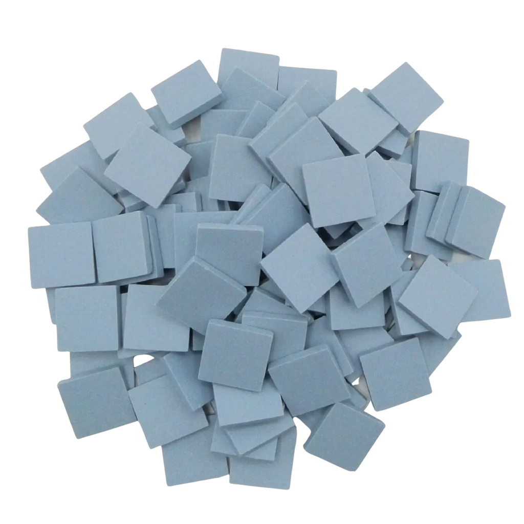 Grès cérame bleu pâle pour la mosaïque - Mosaïqu'ella