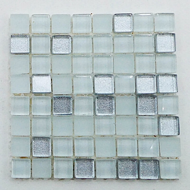 Lot De 100 Carreaux Mosaïque Hexagonaux Miroir Argenté 2,5 Cm - Véritable Verre, Idéal Pour DIY Et Déco Maison