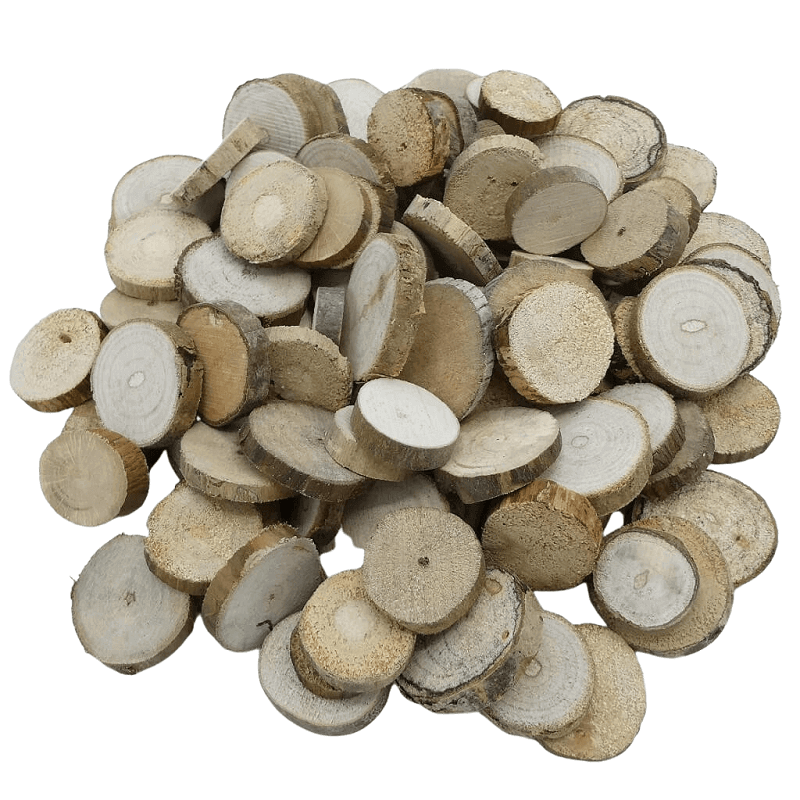 Rondelles de bois petites tailles pour la mosaïque - Mosaïqu&