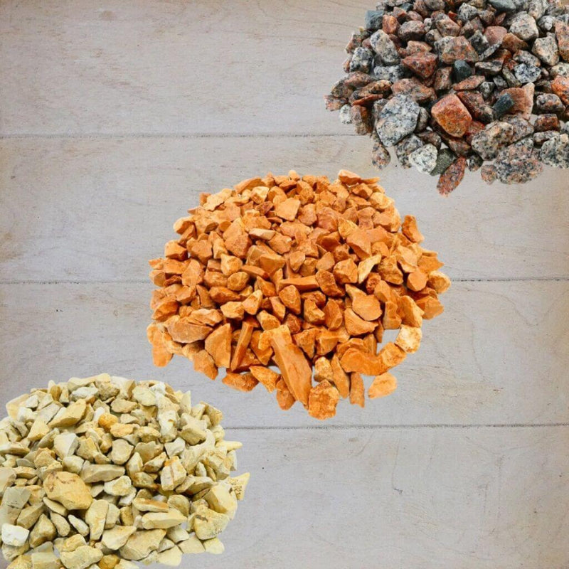 Les cailloux pour la mosaïque