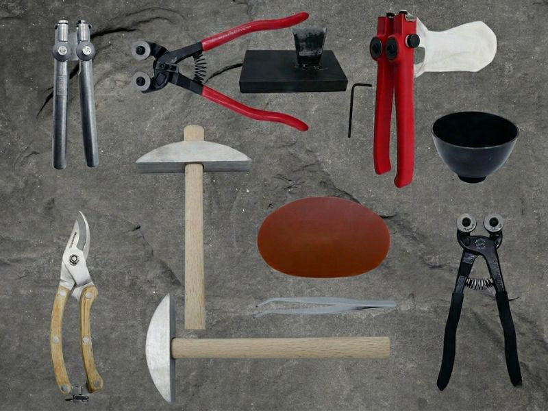 Collection outils pour mosaïque