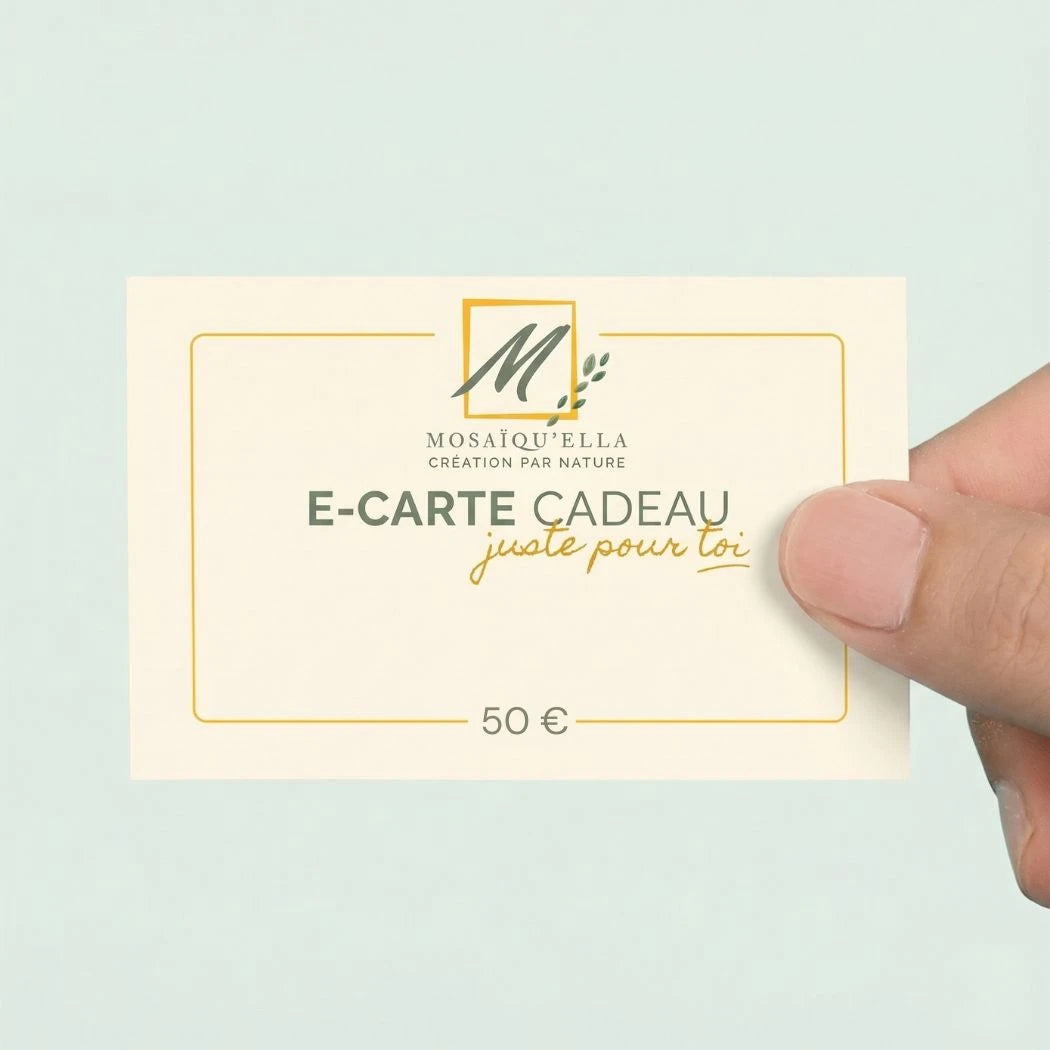 Carte-cadeau Mosaïqu&