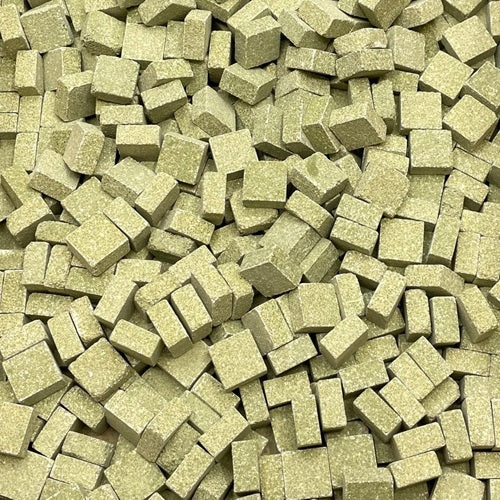 Mosaïque Antico Verde Oliva- Vert Olive- découpe facile sans pince, avec ciseaux