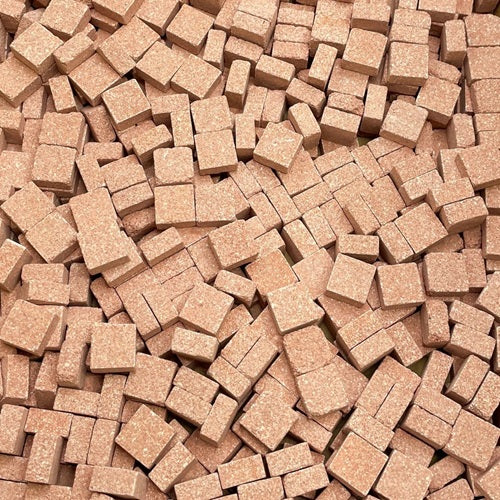 Mosaïque Antico Rosa - Rose - découpe facile sans pince, avec ciseaux