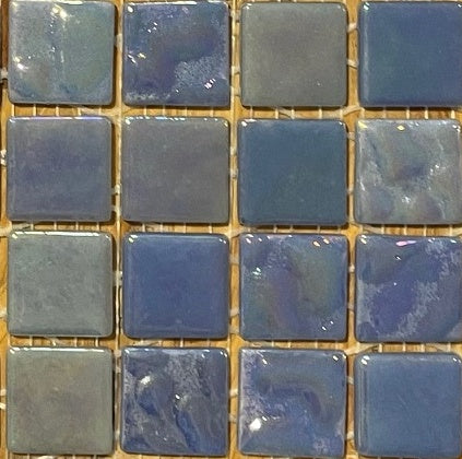 Pâte de verre décoratives fin de série pour la mosaïque : Nuance 3 des bosselés et lisses