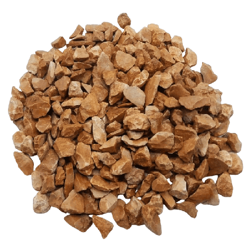 Cailloux pour mosaïque Brique calcaire - Mosaïqu&