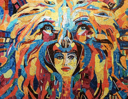 Émaux de Briare Harmonie Zinnia- Mosaïqu&