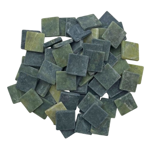 Carreaux de marbre nature Verde Smeraldo pour la mosaïque - Mosaïqu&