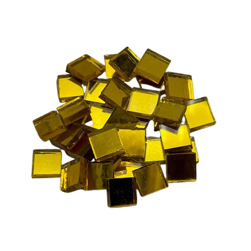 Tesselles - carreaux miroirs mosaïques - Jaune