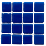 Pâte de verre espagnole unie Azul Celeste