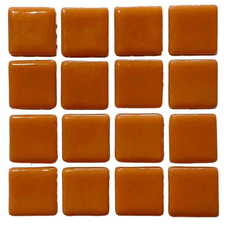 Pâte de verre espagnole unie Naranja