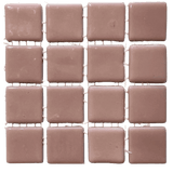 Pâte de verre espagnole unie Rosa Pastel