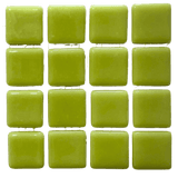 Pâte de verre espagnole unie Verde Pistacho