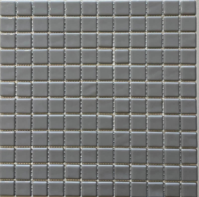 Pâte de verre espagnole unie Gris Oscuro