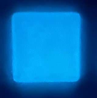 Pâtes de verre phosphorescentes