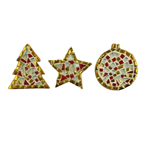 Kit DIY Mosaïque - Petites décos de Noël