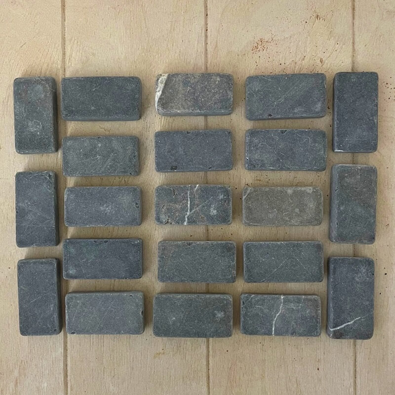 Rectangle de Marbre Gris foncé