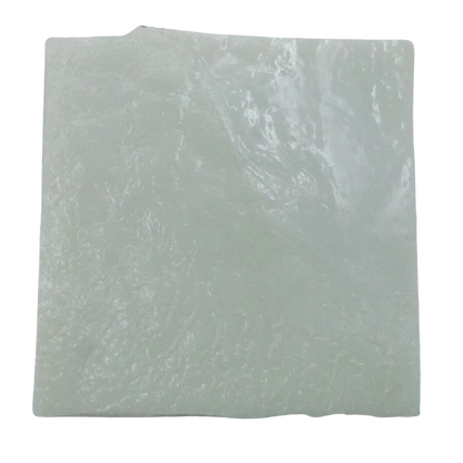 Verre Albertini pour mosaïque verso Blanc cassé