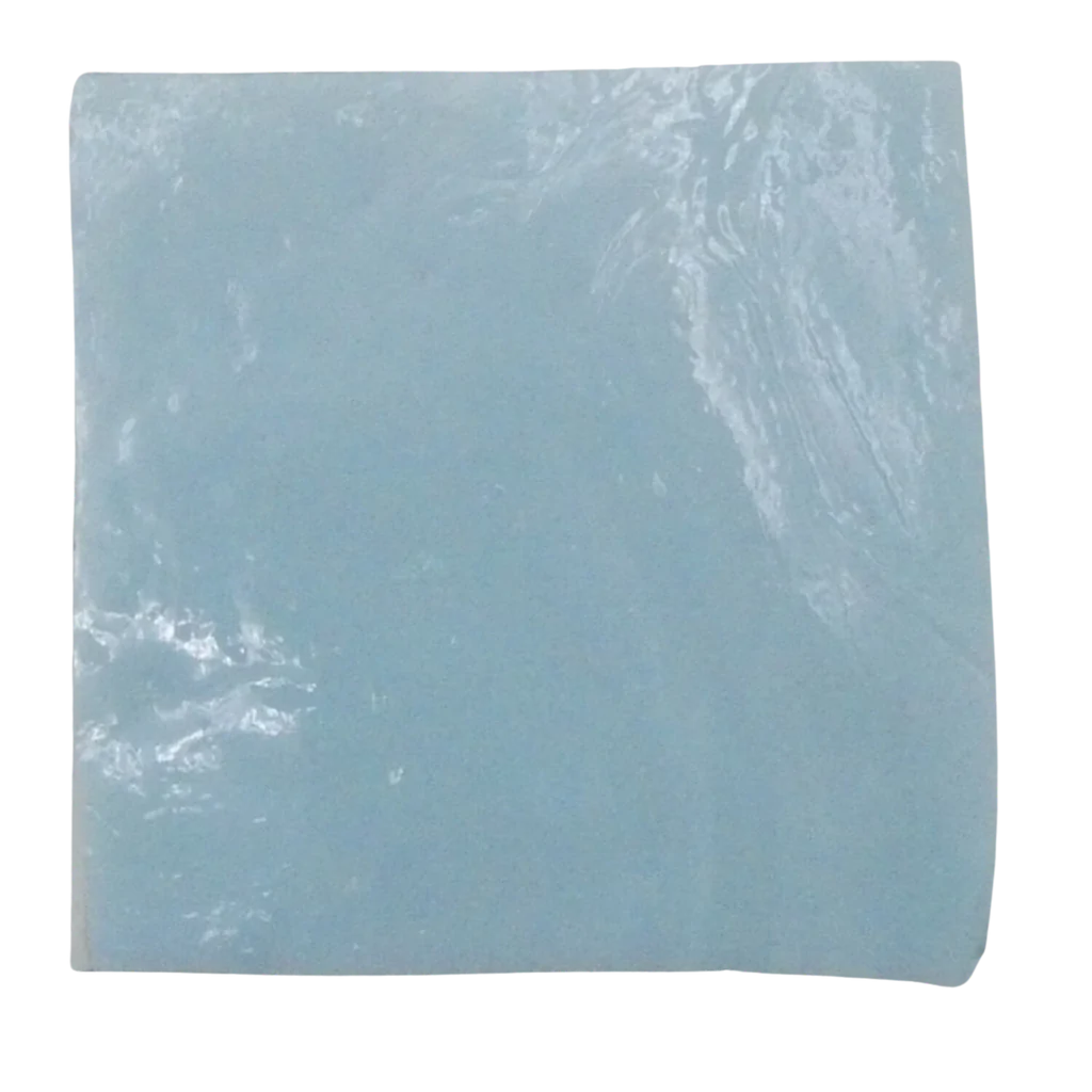 Verre Albertini pour mosaïque verso Bleu clair