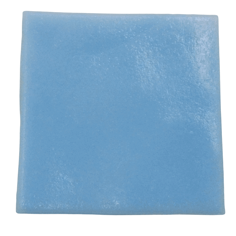 Verre Albertini pour mosaïque recto Bleu moyen - Mosaïqu&