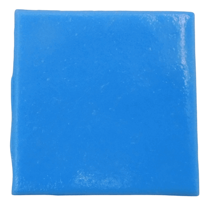 Verre Albertini pour mosaïque recto Bleu turquoise - Mosaïqu&