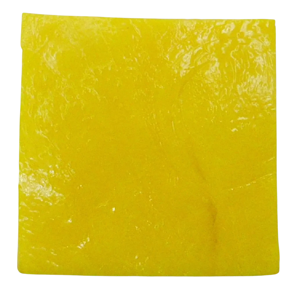 Verre Albertini pour mosaïque verso Jaune