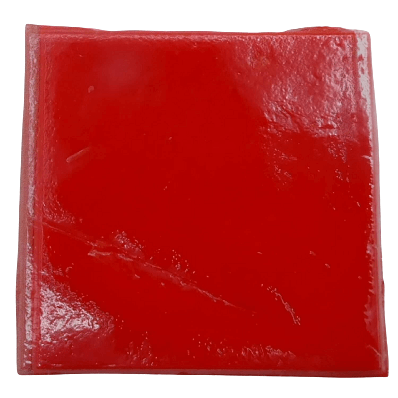 Verre Albertini pour mosaïque recto Rouge