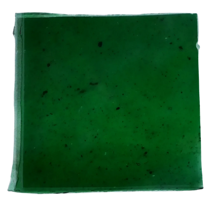 Verre Albertini translucide pour mosaïque verso Vert Bouteille