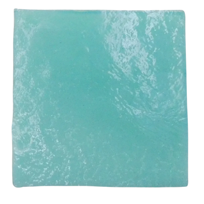 Verre Albertini pour mosaïque verso Vert Opaline