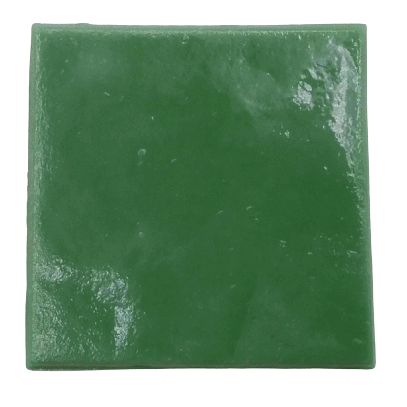 Verre Albertini pour mosaïque recto Vert foncé