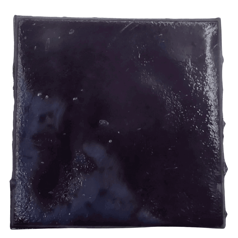 Verre Albertini pour mosaïque recto Violet