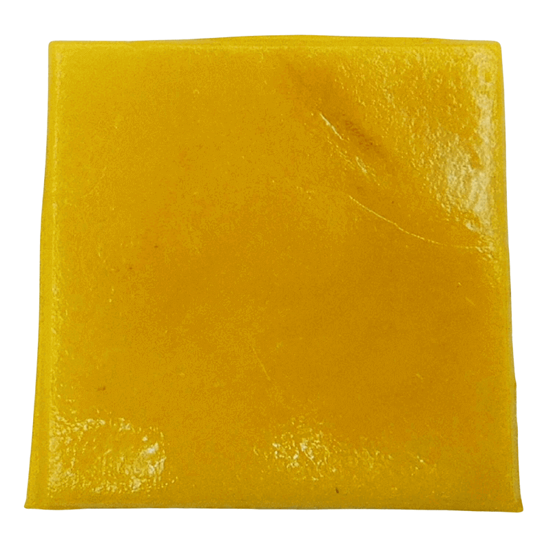 Verre Albertini pour mosaïque recto Jaune d&