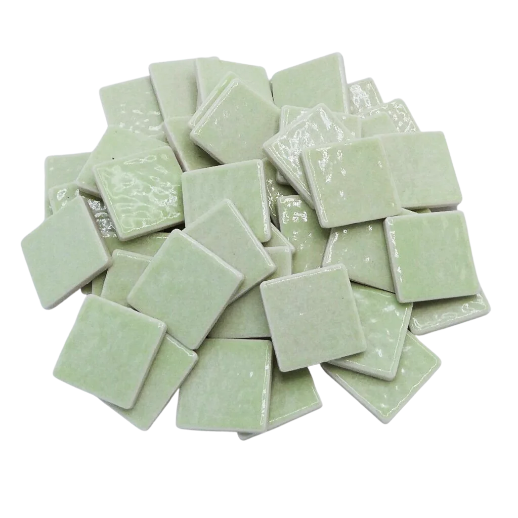 Emaux de Briare Harmonie pour mosaïque Vert Bahia