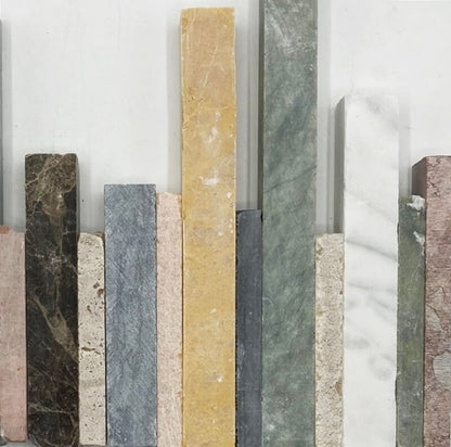 Marbre en barre pour travailler à la marteline