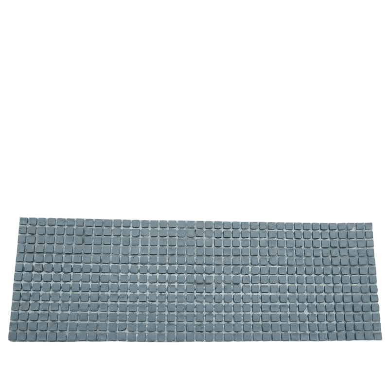 Micro Pâte de verre écologique pour la mosaïque Bleu Pigeon  pour bordures - Mosaïqu&