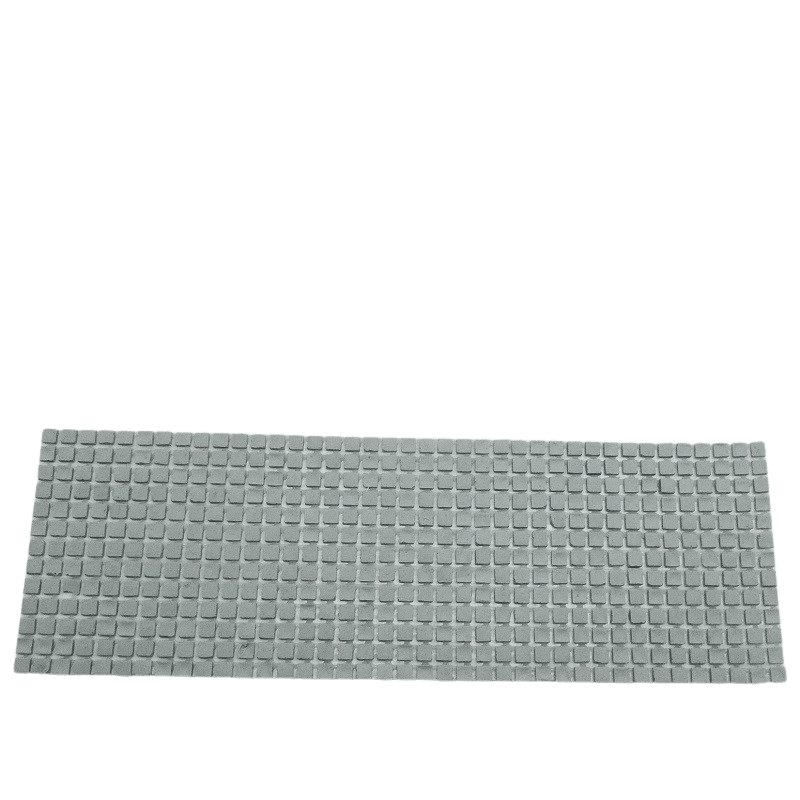Micro Pâte de verre écologique pour la mosaïque Gris Perle  pour bordures - Mosaïqu&
