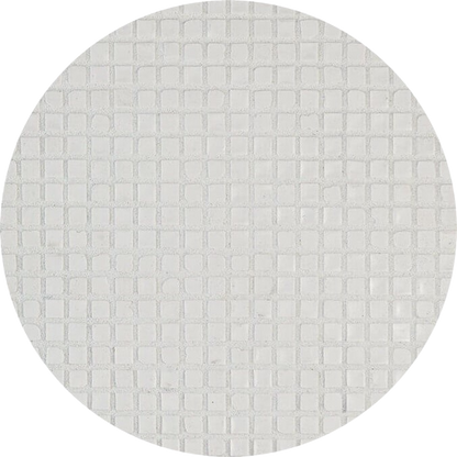 Micro Pâte de verre écologique pour la mosaïque Blanc Talc  