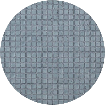 Micro Pâte de verre écologique pour la mosaïque Bleu Pigeon