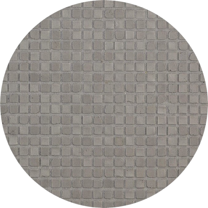 Micro Pâte de verre écologique pour la mosaïque Gris Tourterelle  