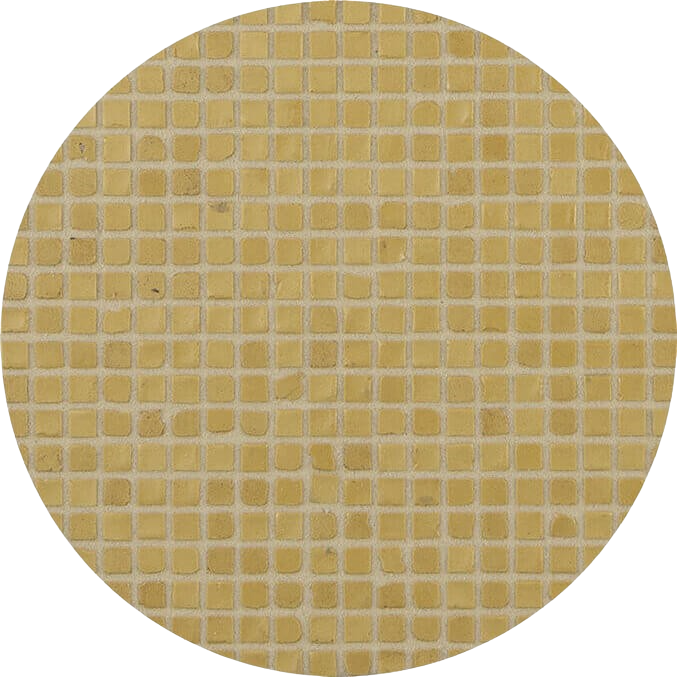 Micro Pâte de verre écologique pour la mosaïque Jaune Blé Doré