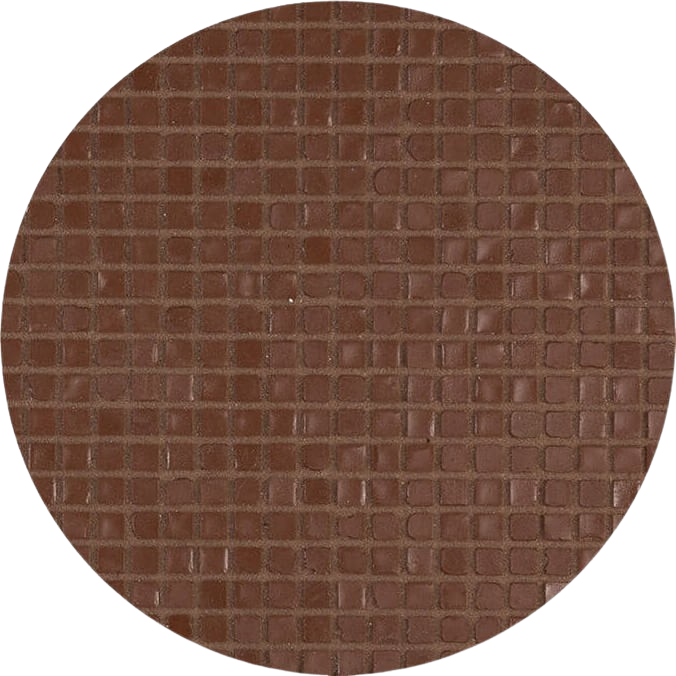 Micro Pâte de verre écologique pour la mosaïque Rouge Brique
